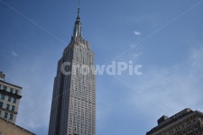 뉴욕, 빌딩, 엠파이어스테이트빌딩, 하늘, 건물, 사진,이미지,일러스트,캘리그라피 - Skyler작가 크라우드픽 - 저작권 걱정 없는 상업용 이미지