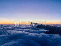 비행기, 구름, 하늘, 여행, 새벽, 사진,이미지,일러스트,캘리그라피 - hana3723작가 크라우드픽 - 저작권 걱정 없는 상업용 이미지