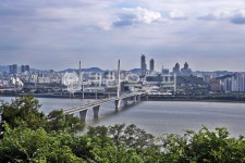 자연, 신록, 월드컵대교, 가양동, 한강, 사진,이미지,일러스트,캘리그라피 - Deep bLUE작가 크라우드픽 - 저작권 걱정 없는 상업용 이미지