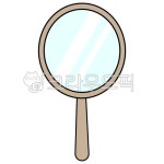 거울, 손거울, 공주, 악세서리, 둥근거울, 사진,이미지,일러스트,캘리그라피 - 가루작가작가 크라우드픽 - 저작권 걱정 없는 상업용 이미지