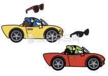 자동차일러스트, 자동차그림, 자동차, 자동차합성, 얼굴합성, 사진,이미지,일러스트,캘리그라피 - 우주쌤작가 크라우드픽 - 저작권 걱정 없는... 