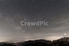 밤하늘, 풍경, 야경, 새벽, 별, 사진,이미지,일러스트,캘리그라피 - banhari작가 크라우드픽 - 저작권 걱정 없는 상업용 이미지