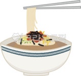 비빔국수, 국수, 잔치국수, 음식, 면요리, 사진,이미지,일러스트,캘리그라피 - hijye작가 크라우드픽 - 저작권 걱정 없는 상업용 이미지