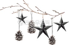 소나무, 크리스마스장식, 크리스마스트리, 소나무장식, 블랙크리스마스, 사진,이미지,일러스트,캘리그라피 - 베이지타임작가 크라우드픽 - 저작권... 