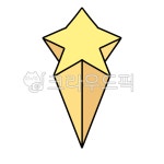 별, 입체별, 튀어나오는별, pop, star, 사진,이미지,일러스트,캘리그라피 - Njiyom작가 크라우드픽 - 저작권 걱정 없는 상업용 이미지