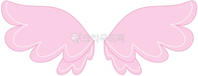 분홍날개, 천사날개, 날개장식, 날개디자인, 날개, 사진,이미지,일러스트,캘리그라피 - 비얌작가 크라우드픽 - 저작권 걱정 없는 상업용 이미지