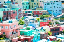 감천문화마을, 감천, 부산, 알록달록, 마을, 사진,이미지,일러스트,캘리그라피 - Gyoung작가 크라우드픽 - 저작권 걱정 없는 상업용 이미지