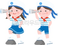 마린룩, 해군복장, 어린이선원, 바다복장, 유아마린룩, 사진,이미지,일러스트,캘리그라피 - 다지쌤작가 크라우드픽 - 저작권 걱정 없는 상업용 이미지