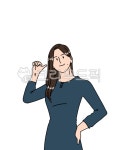 자신감, 나, 미소, 자존감, 당당, 사진,이미지,일러스트,캘리그라피 - kamillust작가 크라우드픽 - 저작권 걱정 없는 상업용 이미지
