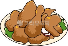 통닭, 닭튀김, 치킨, 배달음식, 후라이드, 사진,이미지,일러스트,캘리그라피 - 잠못자는거위작가 크라우드픽 - 저작권 걱정 없는 상업용 이미지