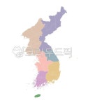 지도, 대한민국지도, 대한민국전도, 대한민국, 독도, 사진,이미지,일러스트,캘리그라피 - kerkermam작가 크라우드픽 - 저작권 걱정 없는 상업용... 
