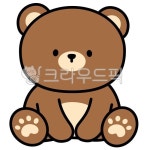 귀여운곰, 귀여운곰일러스트, 곰, 반달곰, 곰일러스트, 사진,이미지,일러스트,캘리그라피 - 한량87작가 크라우드픽 - 저작권 걱정 없는 상업용... 