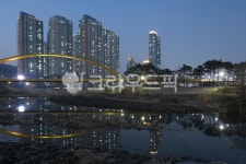 장재천호수공원, 야경, 아산호수공원, 공원, 아산, 사진,이미지,일러스트,캘리그라피 - Deep bLUE작가 크라우드픽 - 저작권 걱정 없는 상업용... 