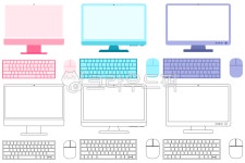 컴퓨터, pc, 피씨, 피씨방, pc방, 사진,이미지,일러스트,캘리그라피 - 여기여니작가 크라우드픽 - 저작권 걱정 없는 상업용 이미지