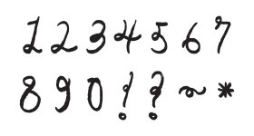 숫자, 그래픽, 벡터, 손글씨, 캘리그라피, 사진,이미지,일러스트,캘리그라피 - woocat작가 크라우드픽 - 저작권 걱정 없는 상업용 이미지