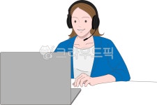 콜센터, 상담사, 서비스센터, 인바운드, 고객서비스, 사진,이미지,일러스트,캘리그라피 - suuuuu01작가 크라우드픽 - 저작권 걱정 없는 상업용... 