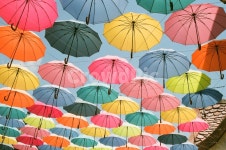 우산, 청량, 놀이공원, 하늘, 필름, 사진,이미지,일러스트,캘리그라피 - all0작가 크라우드픽 - 저작권 걱정 없는 상업용 이미지