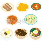 둘리김밥and갈비찜 | 갈비찜, 계란말이, 김밥, 김치전, 떡국, 사진,이미지,일러스트,캘리그라피 - guyading작가 크라우드픽 - 저작권 걱정 없는 상업용 이미지