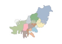 지도, 부산, 부산지도, 경상남도, 지도일러스트, 사진,이미지,일러스트,캘리그라피 - 냐옹친구작가 크라우드픽 - 저작권 걱정 없는 상업용 이미지