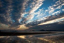 nature, 자연, 구름, 반영, 노을, 사진,이미지,일러스트,캘리그라피 - Nagency6255작가 크라우드픽 - 저작권 걱정 없는 상업용 이미지