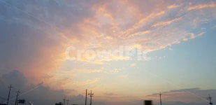 하늘, 노을, 구름, sky, 저녁, 사진,이미지,일러스트,캘리그라피 - mimosun작가 크라우드픽 - 저작권 걱정 없는 상업용 이미지