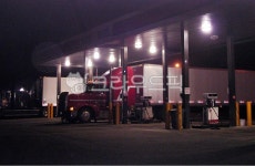 주유소, 트럭, gasstation, restarea, 야경, 사진,이미지,일러스트,캘리그라피 - Deep bLUE작가 크라우드픽 - 저작권 걱정 없는 상업용... 