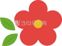 꽃, flower, 꽃잎, 꽃일러스트, 빨간색꽃, 사진,이미지,일러스트,캘리그라피 - kimye83작가 크라우드픽 - 저작권 걱정 없는 상업용 이미지