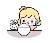 이모티콘, 맛밥, 식사, 밥, 점심밥, 사진,이미지,일러스트,캘리그라피 - yeondu작가 크라우드픽 - 저작권 걱정 없는 상업용 이미지