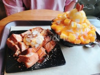 여름, 빙수, 토스트, 인절미토스트, 망고빙수, 사진,이미지,일러스트,캘리그라피 - 통통쥐작가 크라우드픽 - 저작권 걱정 없는 상업용 이미지