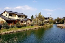 일본, 강, 강가, 집, 카페, 사진,이미지,일러스트,캘리그라피 - 디디작가 크라우드픽 - 저작권 걱정 없는 상업용 이미지