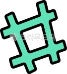 샾, 기호, 우물정, 정, symbol, 사진,이미지,일러스트,캘리그라피 - 별의뜨락작가 크라우드픽 - 저작권 걱정 없는 상업용 이미지