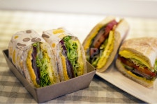 음식, 샌드위치, 치아바타, 치아바타샌드위치, 브런치, 사진,이미지,일러스트,캘리그라피 - Nhihi11974작가 크라우드픽 - 저작권 걱정 없는... 