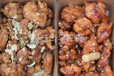 닭강정, 후라이드, 양념치킨, 반반치킨, 닭고기, 사진,이미지,일러스트,캘리그라피 - fresh air작가 크라우드픽 - 저작권 걱정 없는 상업용 이미지