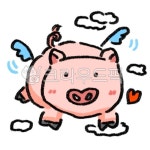 돼지, 돼지꿈, 귀여운돼지, 아기돼지, 하늘, 사진,이미지,일러스트,캘리그라피 - gksthfdldldl작가 크라우드픽 - 저작권 걱정 없는 상업용 이미지