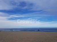 해변, 강문해수욕장, 새털구름, 강릉, beach, 사진,이미지,일러스트,캘리그라피 - 아카시아작가 크라우드픽 - 저작권 걱정 없는 상업용 이미지