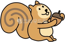 다람쥐, 가을, 도토리, 가을꾸미기, 가을배경, 사진,이미지,일러스트,캘리그라피 - junghuhab작가 크라우드픽 - 저작권 걱정 없는 상업용 이미지