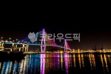 부산, 부산항대교, 대교, 다리, 야경, 사진,이미지,일러스트,캘리그라피 - 칼로스R작가 크라우드픽 - 저작권 걱정 없는 상업용 이미지