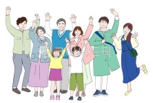 가족, 사람들, 남자, 여자, 대가족, 사진,이미지,일러스트,캘리그라피 - 라몽작가 크라우드픽 - 저작권 걱정 없는 상업용 이미지