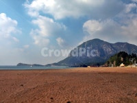 화순금모래해수욕장, 산방산, 올레9코스, 종착지, 올레, 사진,이미지,일러스트,캘리그라피 - Deep bLUE작가 크라우드픽 - 저작권 걱정 없는... 