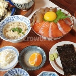 연어, 덮밥, 일식, 연어장, 와사비, 사진,이미지,일러스트,캘리그라피 - 째째입니다작가 크라우드픽 - 저작권 걱정 없는 상업용 이미지