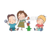 유치원, 어린이집, 어린이, 캐릭터, 아동, 사진,이미지,일러스트,캘리그라피 - tunasalmon작가 크라우드픽 - 저작권 걱정 없는 상업용 이미지