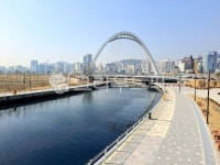 친수공간, 아치다리, 길, 수변공원, 건축학, 사진,이미지,일러스트,캘리그라피 - 김필링작가 크라우드픽 - 저작권 걱정 없는 상업용 이미지