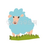 양, 양일러스트, 동물일러스트, 양떼목장, 예수님, 사진,이미지,일러스트,캘리그라피 - Nrockryeung작가 크라우드픽 - 저작권 걱정 없는... 