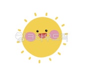 해, 태양, 여름, 여름일러스트, 일러스트, 사진,이미지,일러스트,캘리그라피 - ENAH작가 크라우드픽 - 저작권 걱정 없는 상업용 이미지