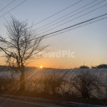 자연, 노을, 비닐하우스, 풍경, nature, 사진,이미지,일러스트,캘리그라피 - 콩은콩작가 크라우드픽 - 저작권 걱정 없는 상업용 이미지