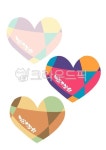 하트, 파스텔, 사랑, 아이콘, 일러스트, 사진,이미지,일러스트,캘리그라피 - yangmk70작가 크라우드픽 - 저작권 걱정 없는 상업용 이미지
