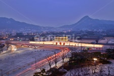 광화문, 경복궁, 야경, 궁궐, 대궐, 사진,이미지,일러스트,캘리그라피 - Deep bLUE작가 크라우드픽 - 저작권 걱정 없는 상업용 이미지