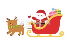 산타클로스, 크리스마스, 루돌프, 썰매, 크리스마스썰매, 사진,이미지,일러스트,캘리그라피 - 냐옹친구작가 크라우드픽 - 저작권 걱정 없는 상업용... 