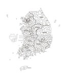 일러스트, 우리나라지도, 우리나라, 대한민국, 지도, 사진,이미지,일러스트,캘리그라피 - 네모유작가 크라우드픽 - 저작권 걱정 없는 상업용 이미지