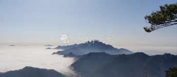산, 자연, 북한산, 운무, 소나무, 사진,이미지,일러스트,캘리그라피 - 성동이작가작가 크라우드픽 - 저작권 걱정 없는 상업용 이미지